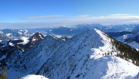 Blick zurück auf den langen Grat