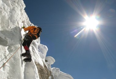 Kurz vor dem Gipfel des Uli Biaho 6417m © Dodo Kobold