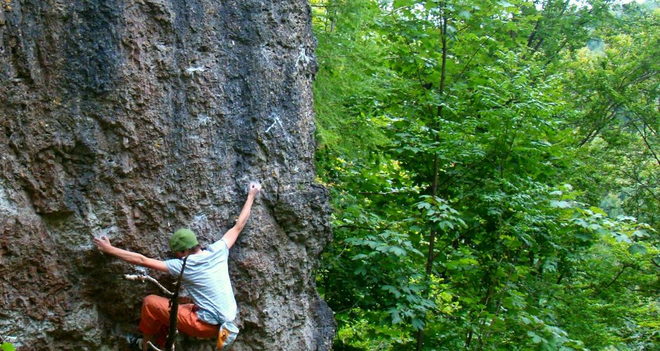 Michi beim Schlüsselzug