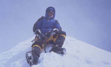 Auf dem Gipfel des Makalu 8463m