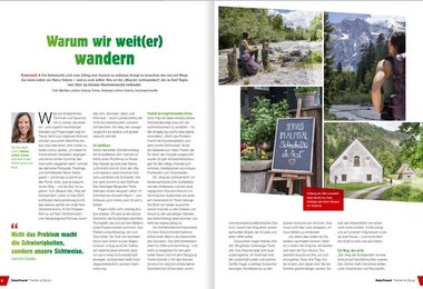 Warum wir weit(er) wandern