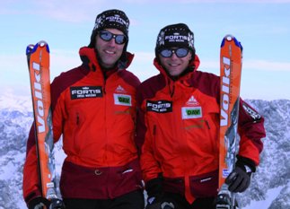 Georg Csak und Dominik Rind