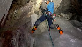 Beim Einrichten der 2. Seillännge