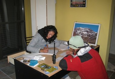 Auf dem Aconcagua - jetzt geht es zum Everest
