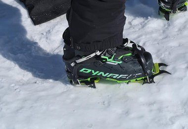 Paßt gut auf Skischuhe oder Bergschuhe