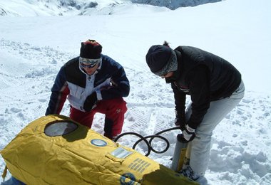 CERTEC-Bag am Stubaier Gletscher © R.Koch