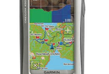 Garmin Oregon 450t: Highend GPS-Gerät mit Kartendarstellung und Touchscreen-Bedienung (empf. VK 479,–)