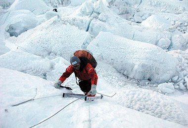 Im Eisbruch 22.04.08 6:30 h erster Aufstieg