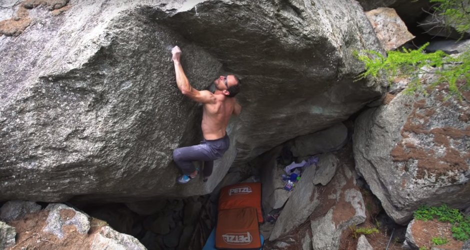 Bernd Zangerl in IL COLONEL FB 8b+/c