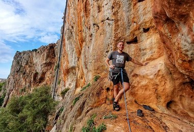 San Vito lo Capo / Sizilien - kein cooler Trip ohne den richtigen Kletterpartner Richard Blokesch
