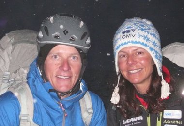 David und Gerlinde kurz vor dem Start vom BC ©www.amical.de-R.Dujmovits