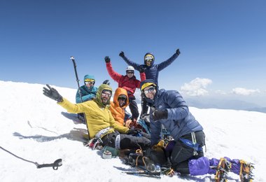 Den krönenden Abschluss bildet eine Expedition im zweiten Jahr, die die Teilnehmenden selbst planen und durchführen; Foto: Timo Moser