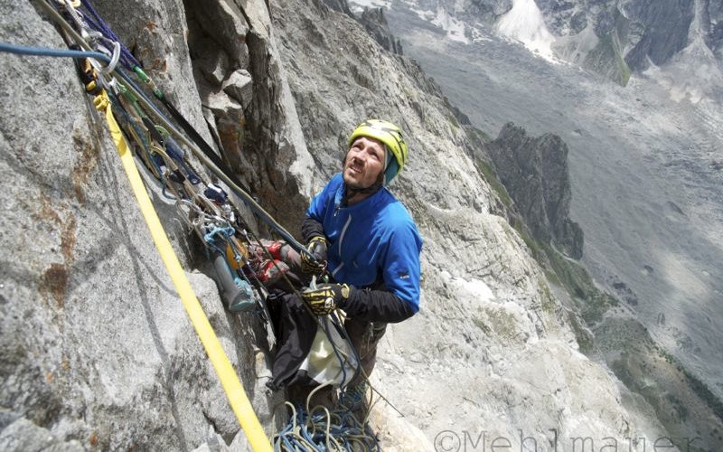 Florian beim Sichern