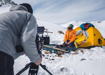 Bergwelten: Hans Kammerlander - Making of Manaslu. Fotorechte: © Planet Watch / Daniel Wiedernig