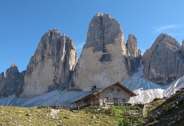 Die Nordwände der Drei Zinnen