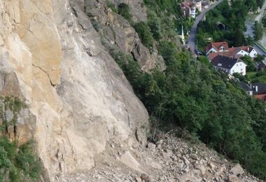 Felssturz Wächterwand, Foto:  Heinz Höllebauer
