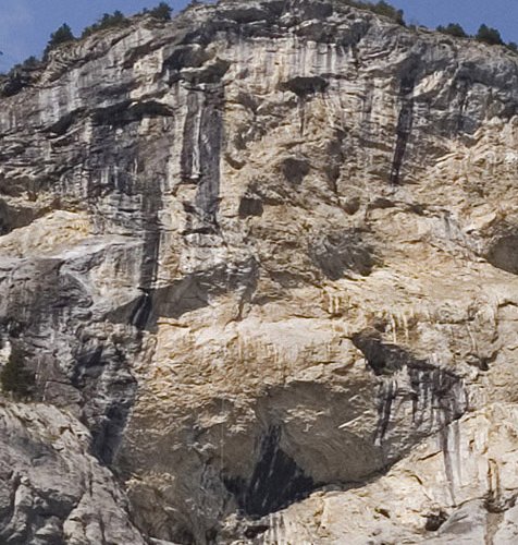 Routenbereich Fürenwand, Photo: Thomas Scheuner