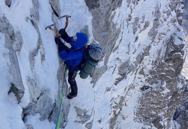 Gave Ding 6571m in Nepal (ED+ 1600m, 7 Tage) (c) Mick Fowler /Paul Ramsden 