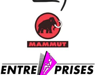 Sponsoren Barbara Raudner: E9; Mammut; Entre-Prises und a’Gaudi