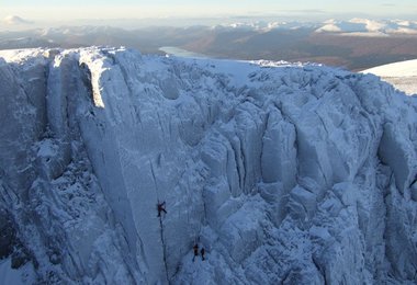 Andy Turner in der Cruxlänge von The Secret © Sam Loveday