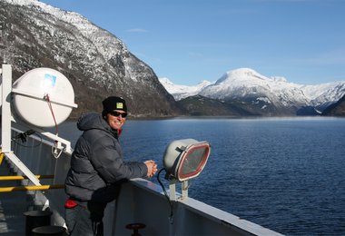 Fährüberfahrt am Eidfjord