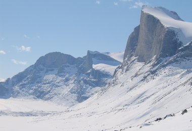 Diese Wand ist das Ziel auf Baffin Island