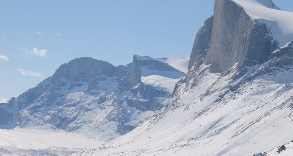 Diese Wand ist das Ziel auf Baffin Island