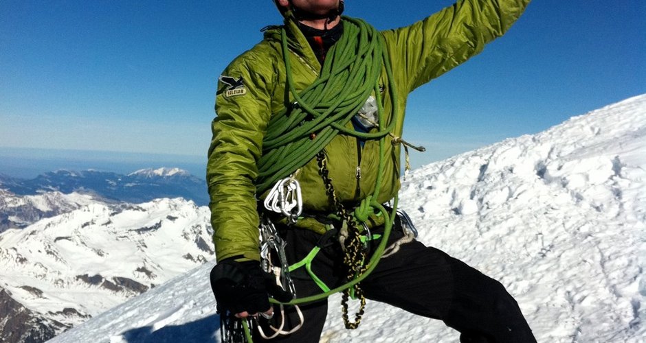 Roger Schäli nach vollbrachter Leistung @ Simon Gietl