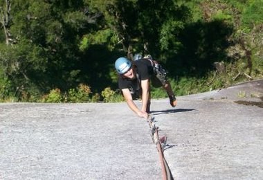 Perfekte Risskletterei