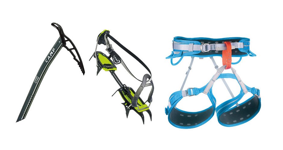 Leichte Alpinisten-Ausrüstung von Camp