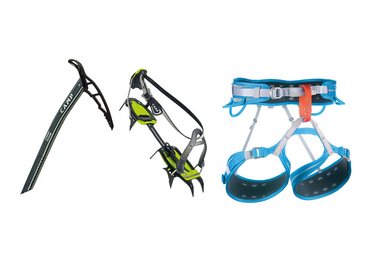 Leichte Alpinisten-Ausrüstung von Camp