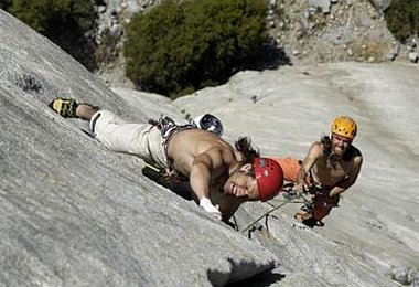 Alex und Thomas Huber in der Nose