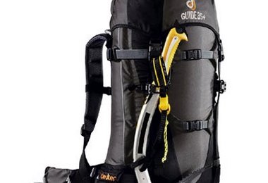GUIDE 35+, alpine Hochleistungsausrüstung, die keine Wünsche offen läßt.
