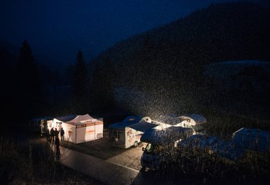 Das Camp im Jahr 2018 (c) Christian Gamsjäger / Red Bull Content Pool 