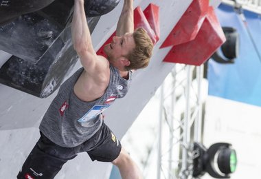 Jakob Schubert in München 2019 (c) Heiko Wilhelm