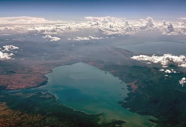 Lake Skadar aerial