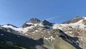 Der Alpine Klettergarten Grüne Kuppe bei der Wiesbadener Hütte