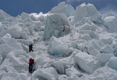 „Wie Eiswürfel im Glas“ – mittlerer Teil des Eisbruchs