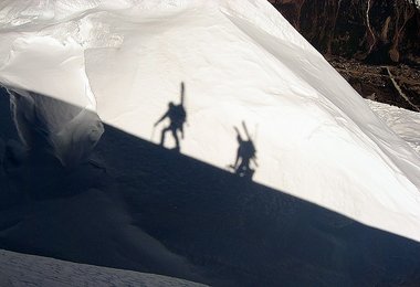 Schatten am Gletscher © Miha Valic
