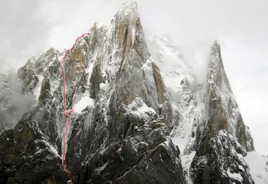 Route auf den Ostturm des Hainabrakk © Dodo Kobold