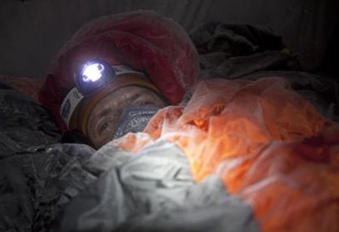 Denis Urubko im C3 am Gasherbrum II (c) Cory Richards