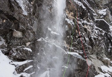Thomas Bubendorfer in der 3. SL der Route Triptychon (c) (c) Archiv Thomas Bubendorfer
