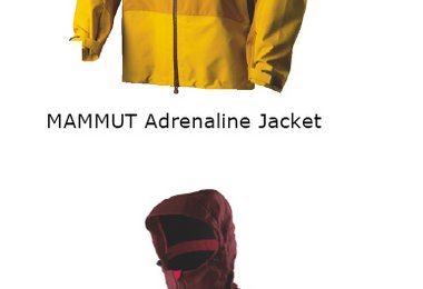 MAMMUT Adrenaline Jacket und Herron Jacket