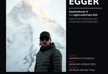 Gasherbrum II (8.035 m) – „Scouten“ über 8.000 Meter  mit Egon Egger