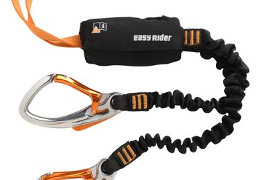 Easy Rider mit zwei heiss geschmiedeten KeyLock Klettersteigkarabinern