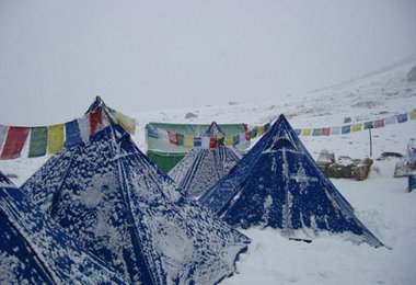 Erster Schlechtwettereinbruch