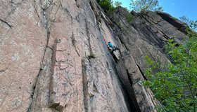 Quergongwalli - Seitner Berg - Die 7+ Seillänge