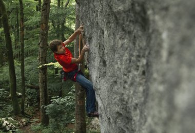 Jakob Kronberger in „Victims of Illusions“ (8c+)