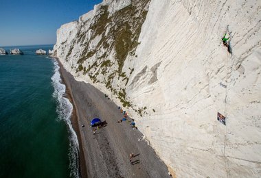 Red Bull White Cliffs 2015 United Kingdom - Isle of Wight: Angelika Rainer (c) Jonathan Griffith / Red Bull Content Pool