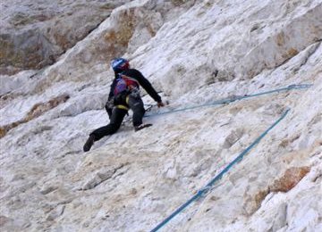 Kurz vor dem "Sturz"  in den Cliff